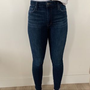Joe’s High Waisted Dark Wash Skinny Jean size 27